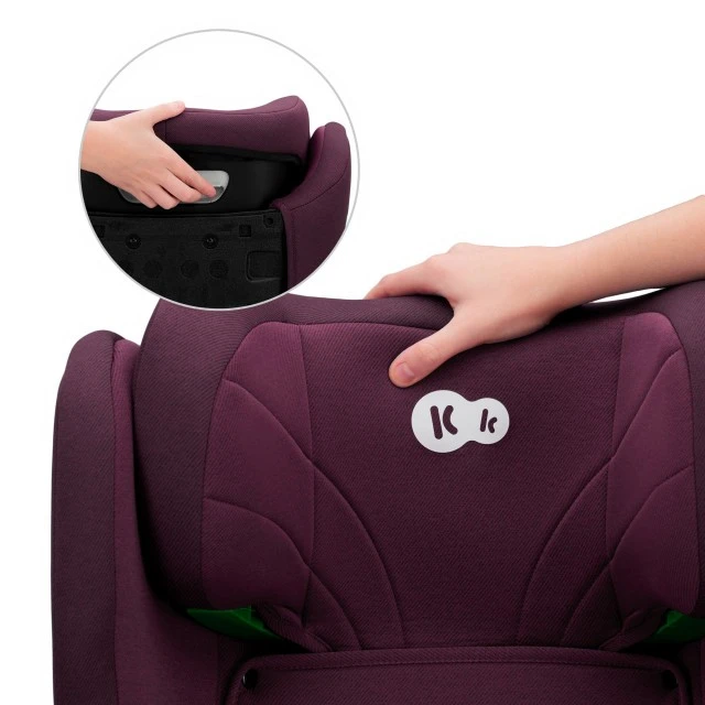 Kinderkraft car seat JUNIOR FIX 2 i-Size CHERRY PEARL