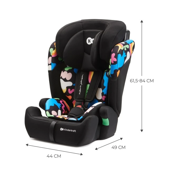 Kinderkraft car seat COMFORT UP i-Size HAPPY SHAPES