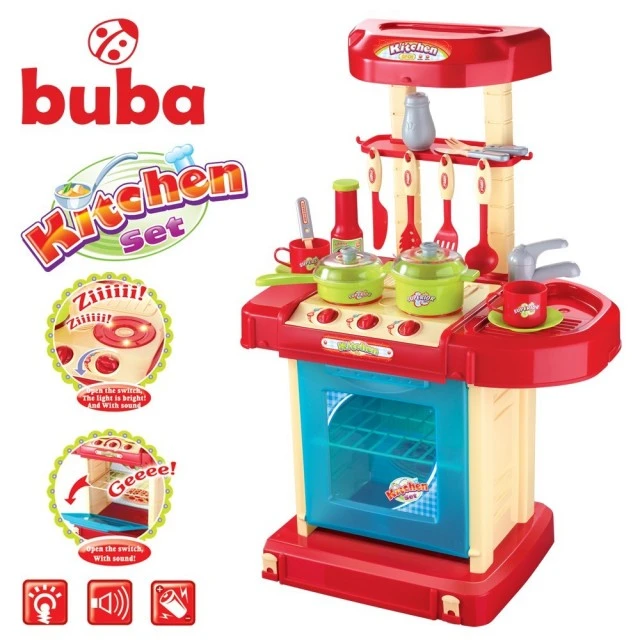 Children’s kitchen set red 008-58A/FS812A