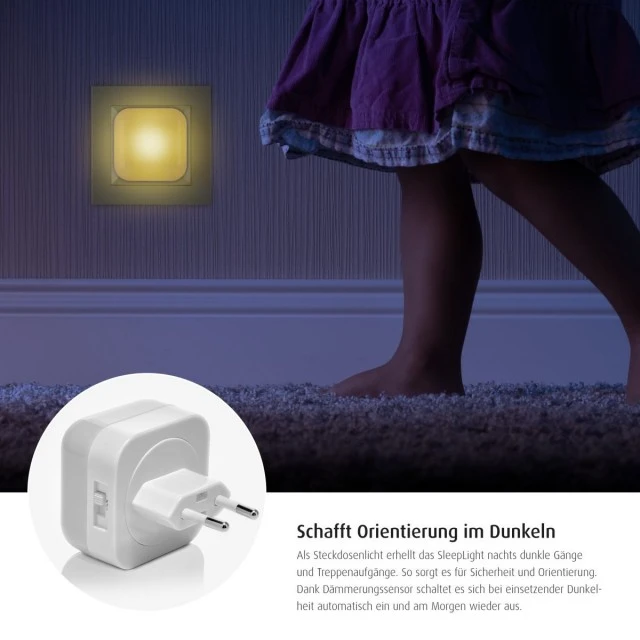 52401 Reer 2in1 night lamp gray