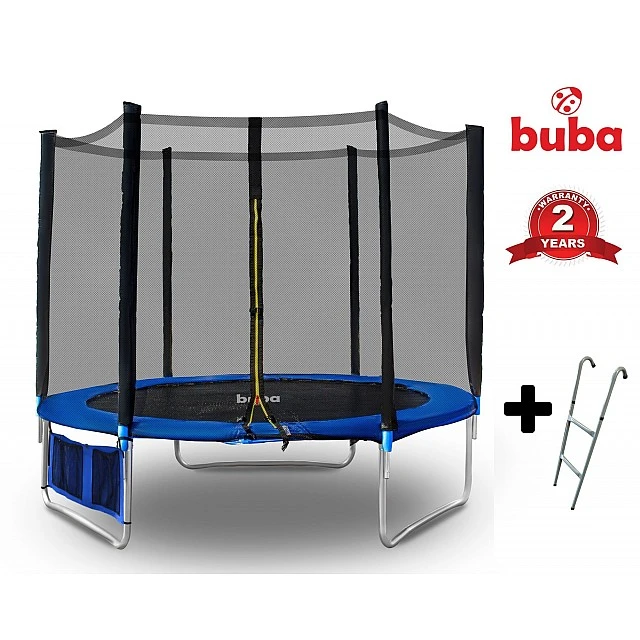 Buba детски батут с мрежа 8  244 см