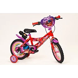 Toimsa Children's Bike 14" Miraculous Purple 1458
