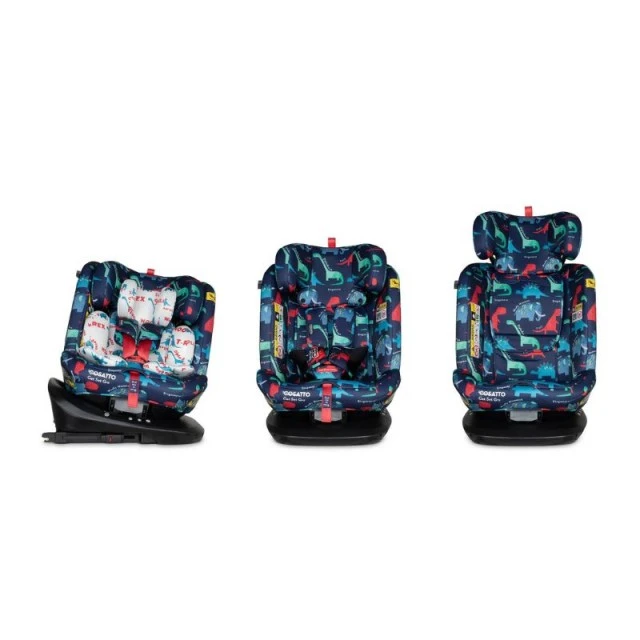 Cosatto CT5829 Get Set Gro I-Size 360 car seat D IS FOR DINO