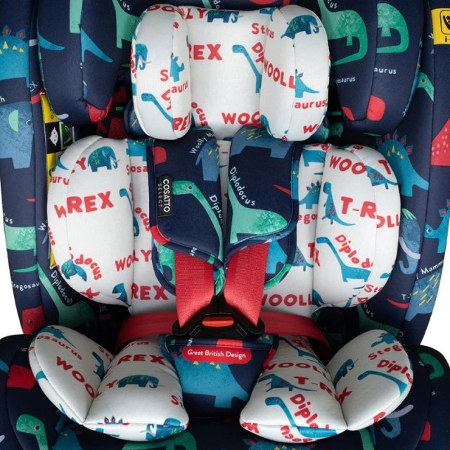 Cosatto CT5829 Get Set Gro I-Size 360 car seat D IS FOR DINO