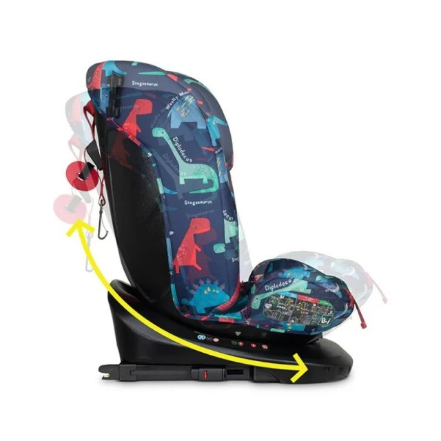 Cosatto CT5829 Get Set Gro I-Size 360 car seat D IS FOR DINO