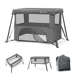 Kinderkraft CAMI baby cot GREY