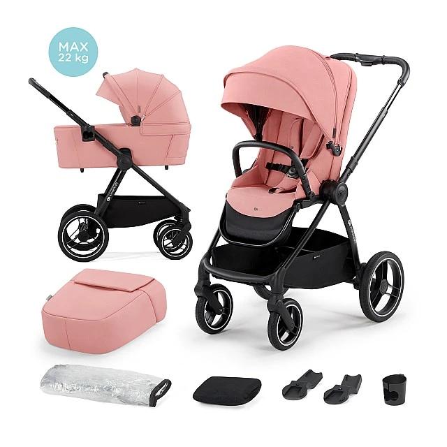 KinderKraft 2in1 NEA ASH PINK baby stroller