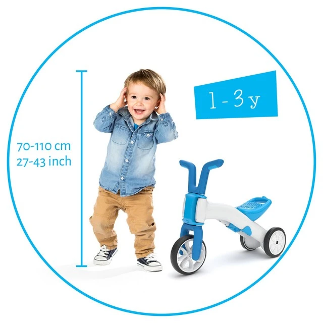 Chillafish Bunzi 2 CPBN02BLU balance wheel 2in1 blue