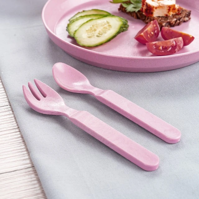 22104 Reer cutlery set pink