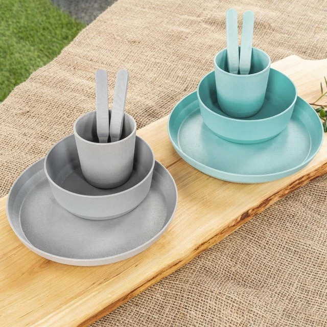 22043 Reer set of 2 bowls blue/grey