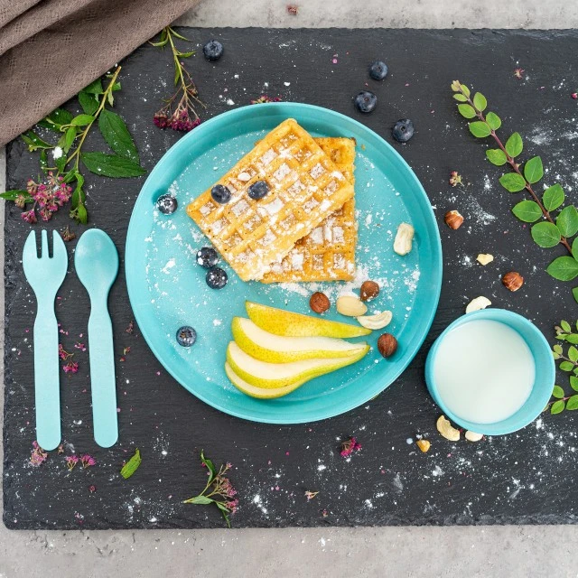 22063 Reer cutlery set blue