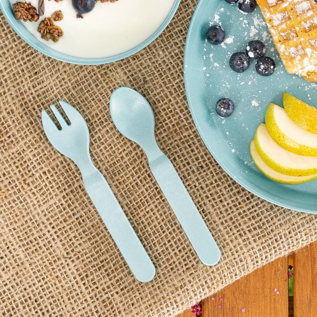22063 Reer cutlery set blue