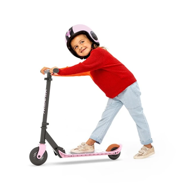 Chillafish Flexxi CPFM03CAP folding scooter Cameo Pink