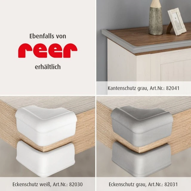 82040 Reer soft edge protector white
