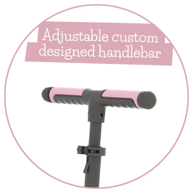 Chillafish Flexxi CPFM03CAP folding scooter Cameo Pink