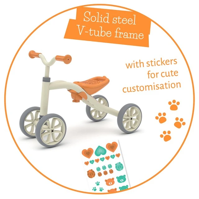 Chillafish Quadie CPQD01GRE riding toy GRAY