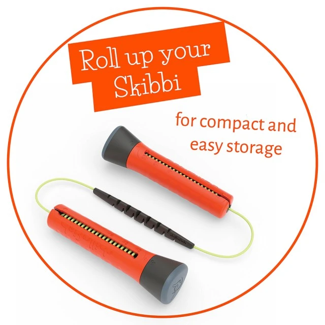 Chillafish Skibbi CPSB01ORA skipping rope Orange