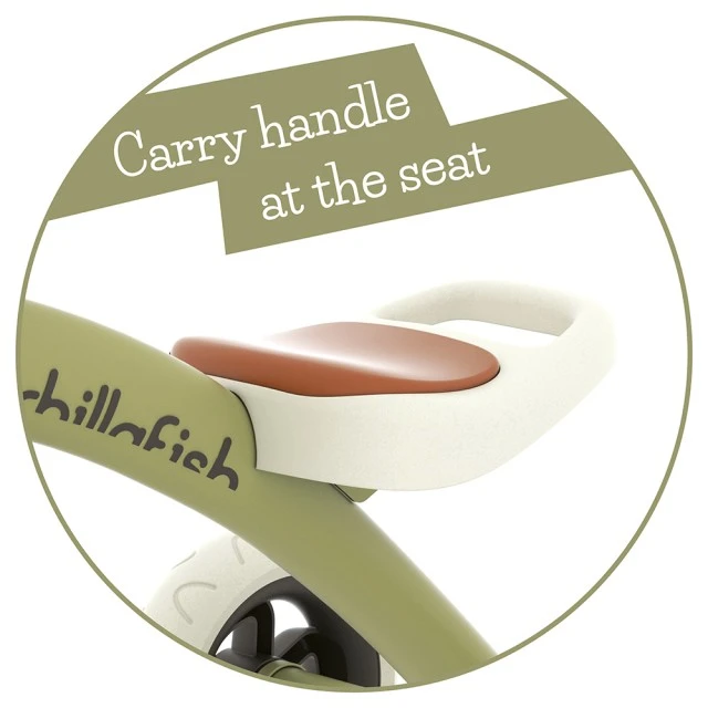 Chillafish Ziggi CPZG01OLI tricycle Olive