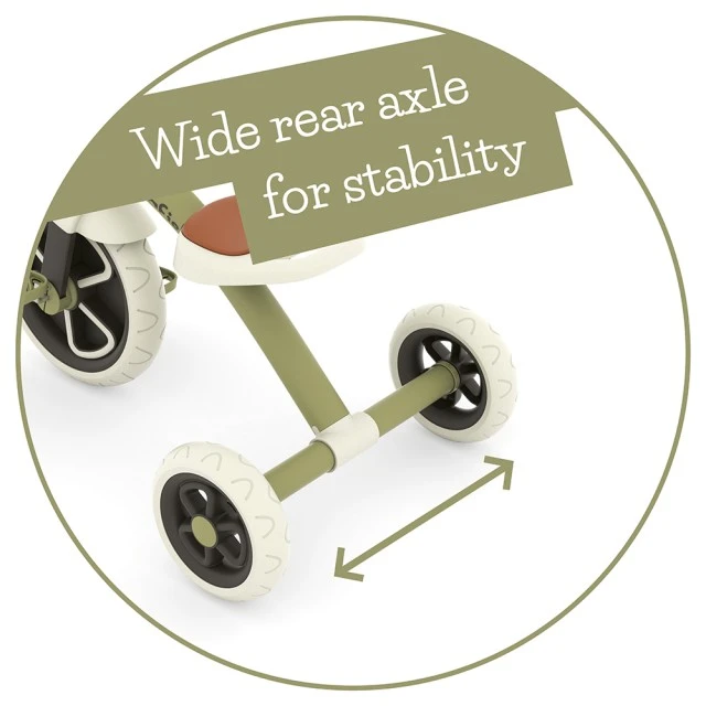 Chillafish Ziggi CPZG01OLI tricycle Olive
