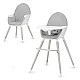 KinderKraft high chair 2IN1 FINI grey/grey legs