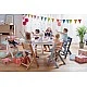 KinderKraft ENOCK high chair wooden/white legs KKKENOCWHT