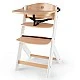 KinderKraft ENOCK high chair wooden/white legs KKKENOCWHT