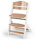 KinderKraft ENOCK high chair wooden/white legs KKKENOCWHT