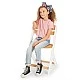 KinderKraft ENOCK high chair wooden/white legs KKKENOCWHT