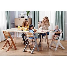 KinderKraft столче за хранене ENOCK чисто сиво KKKENOCGRYF