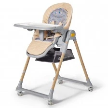 KinderKraft high chair LASTREE wooden KHLAST00BEGW