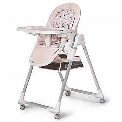 KinderKraft столче за хранене LASTREE розово KHLAST00PNK