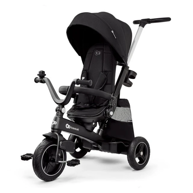 KinderKraft EASYTWIST black tricycle KREASY00BLK0000