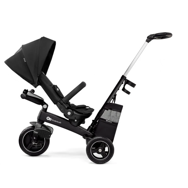 KinderKraft EASYTWIST black tricycle KREASY00BLK0000