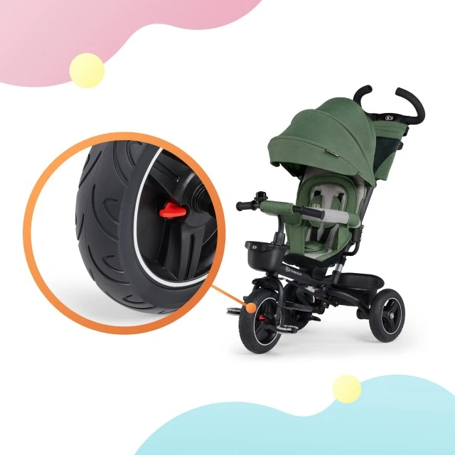 Kinderkraft SPINSTEP tricycle green KRSPST00GRE