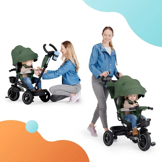 Kinderkraft SPINSTEP tricycle green KRSPST00GRE