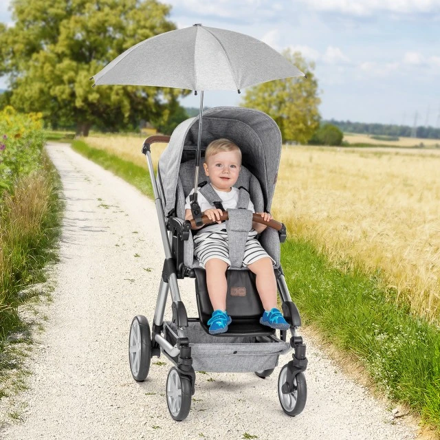 84181 Reer universal umbrella for stroller grey melange