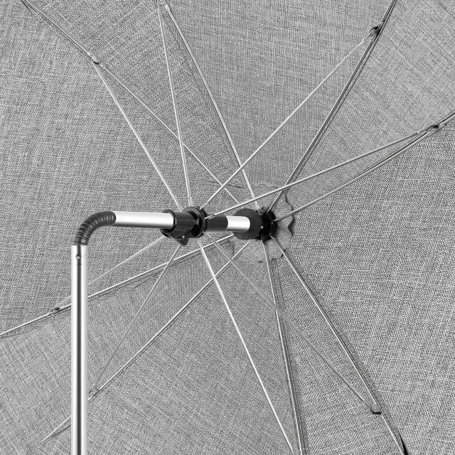 84181 Reer universal umbrella for stroller grey melange