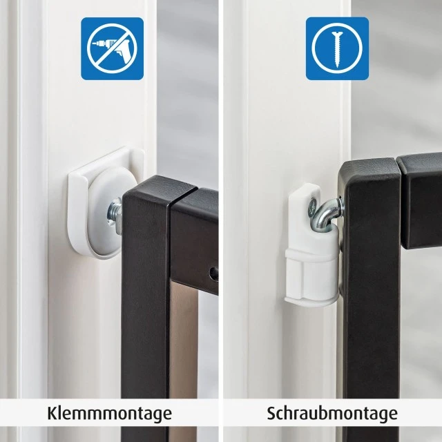46131 Reer universal door barrier with pressure black