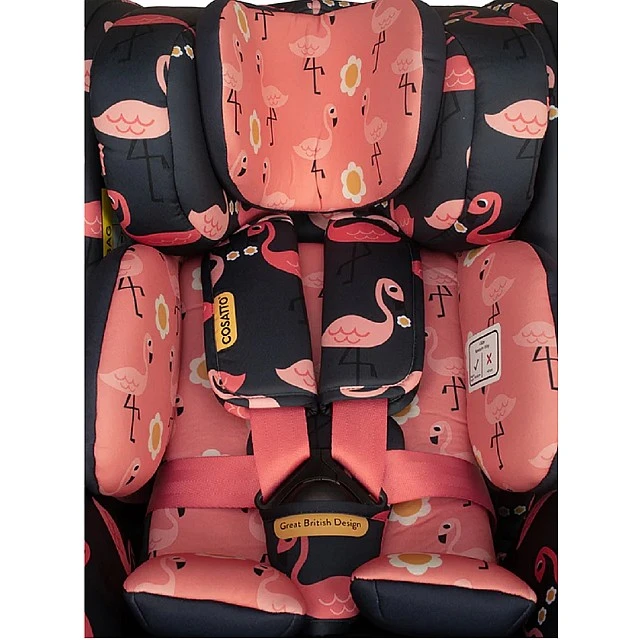 Cosatto CT5037 Come and Go I-Size Rotate Pretty Flamingo Car Seat