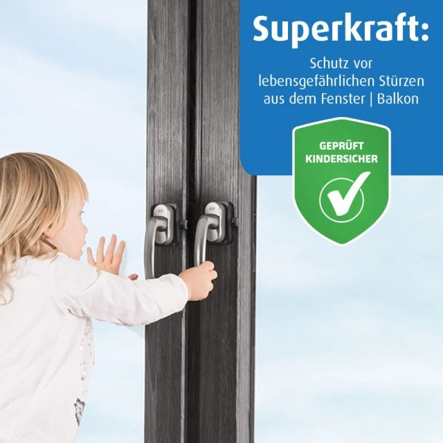 70021 Reer door and window lock BLACK