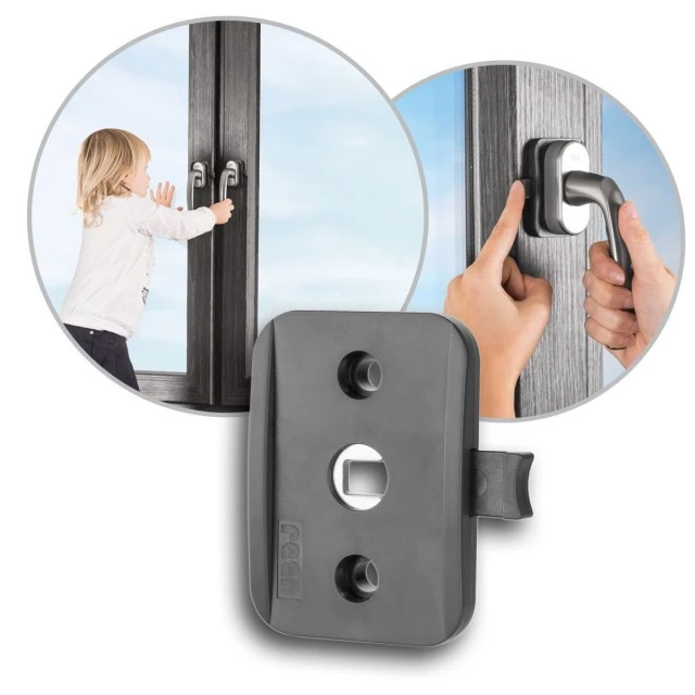 70021 Reer door and window lock BLACK