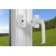70060 Reer door and window lock 3 pcs WHITE