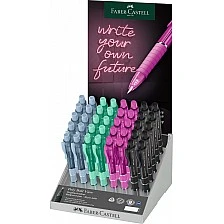 Faber-Castell Poly Ball View ballpoint, 40 pieces display