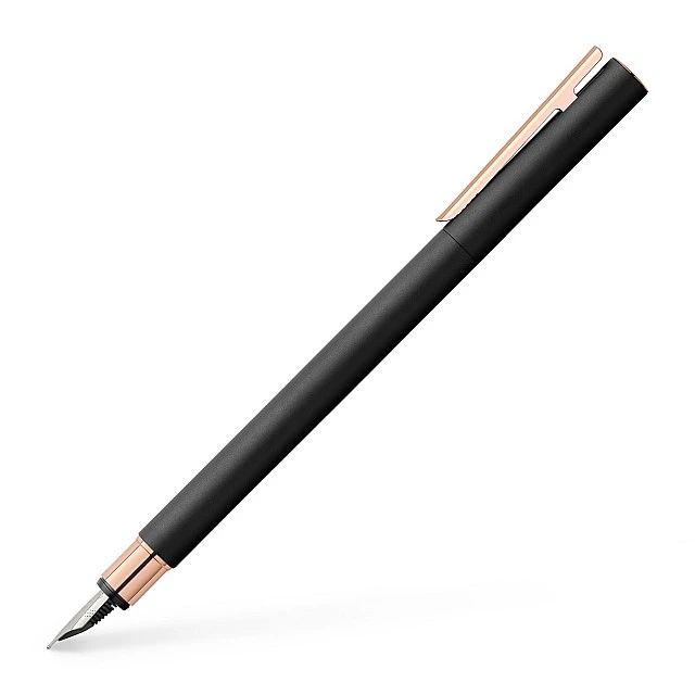 Faber-Castell Neo pen, black-pink, EF