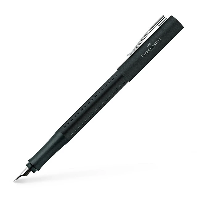 Faber-Castell Grip 2011 fountain pen, F, black