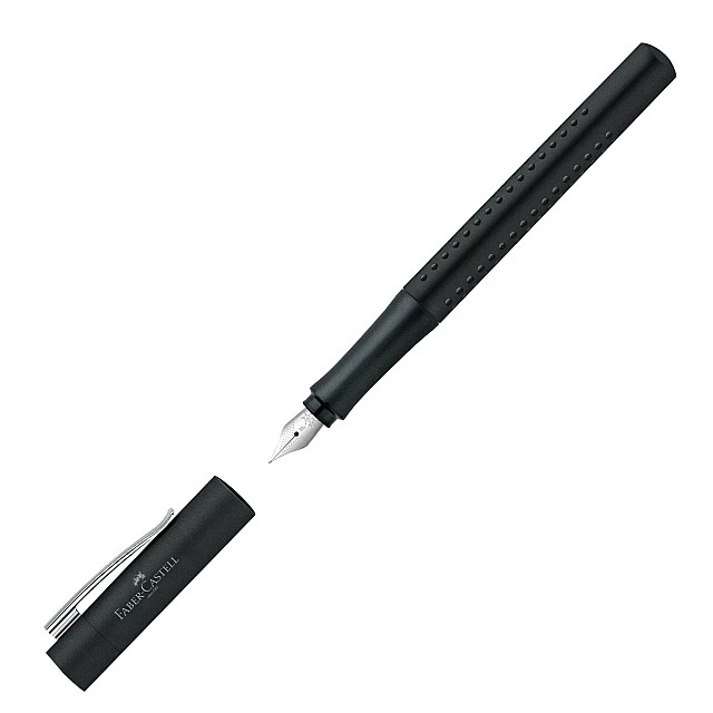 Faber-Castell Grip 2011 fountain pen, F, black