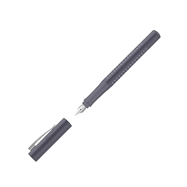 Faber-Castell Grip 2010 fountain pen, M, dark grey
