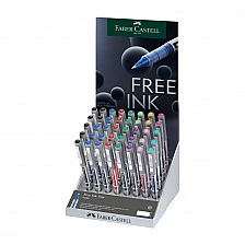 Faber-Castell Ролер Free Ink, 0.7 mm, 40 броя в дисплей