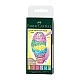 Faber-Castell Pitt Artist Pen brush marker B, 6 pastel colours
