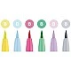 Faber-Castell Pitt Artist Pen brush marker B, 6 pastel colours